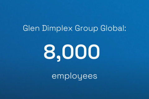 Glen Dimplex Group Global 8,000 employees