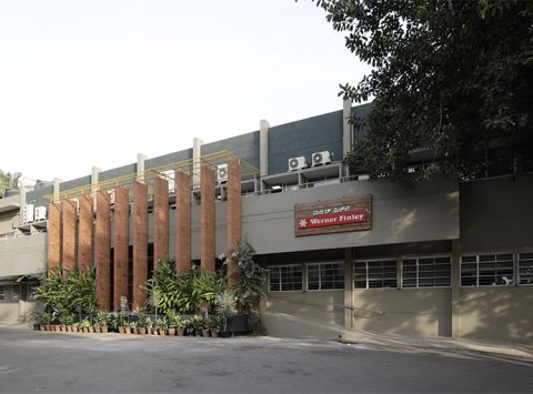 Bild vom Gebäude Werner Finley am Standort Bangalore, Indien.
