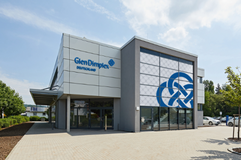 Picture of the building at the Glen Dimplex site in Kulmbach, Germany